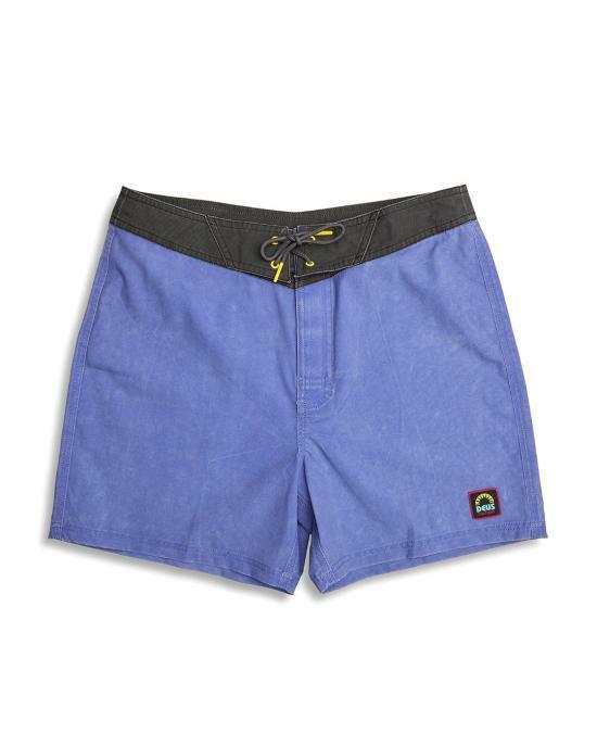 데우스 숏팬츠 DMP242295ADEB DEEP BLUE DOM - Deus Ex Machina