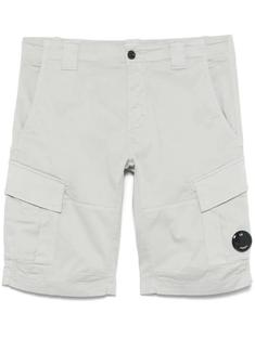 25SS 씨피 컴퍼니 스트레치 사틴 카고 쇼츠 18CMBE116A005694G800 BLUE FOX DOM 썸네일 1