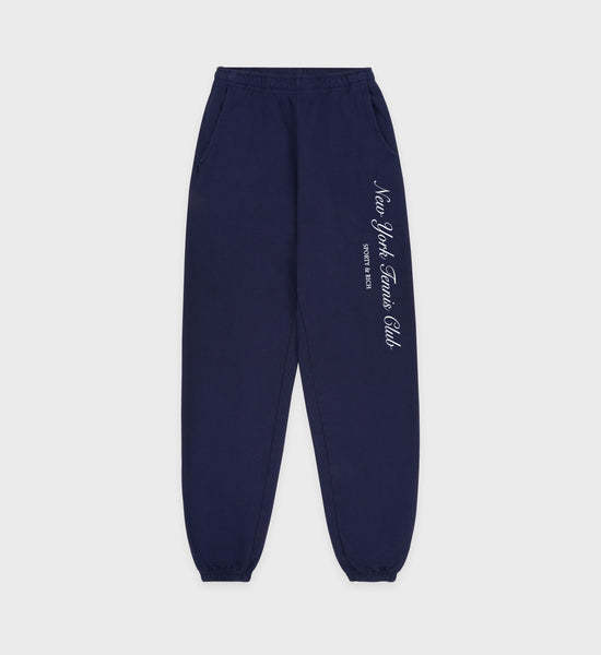 25SS 스포티앤리치 트레이닝 조거 팬츠 PA036621402BL1063902 NAVY WHITE DOM - Sporty & Rich