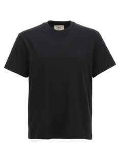 25SS 아미 반팔 티셔츠 UTS027726001 BLACK DOM 썸네일 1