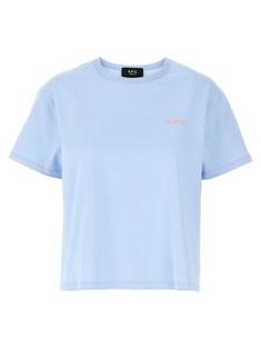 25SS 아페쎄 반팔 티셔츠 COHBQF26390ILG BLEU CIEL ROSE DOM 썸네일 1