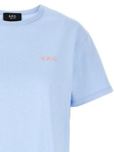 25SS 아페쎄 반팔 티셔츠 COHBQF26390ILG BLEU CIEL ROSE DOM 썸네일 3