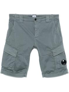 25SS 씨피 컴퍼니 스트레치 사틴 카고 쇼츠 18CMBE116A005694G872 STORMY WEATHER DOM 썸네일 1