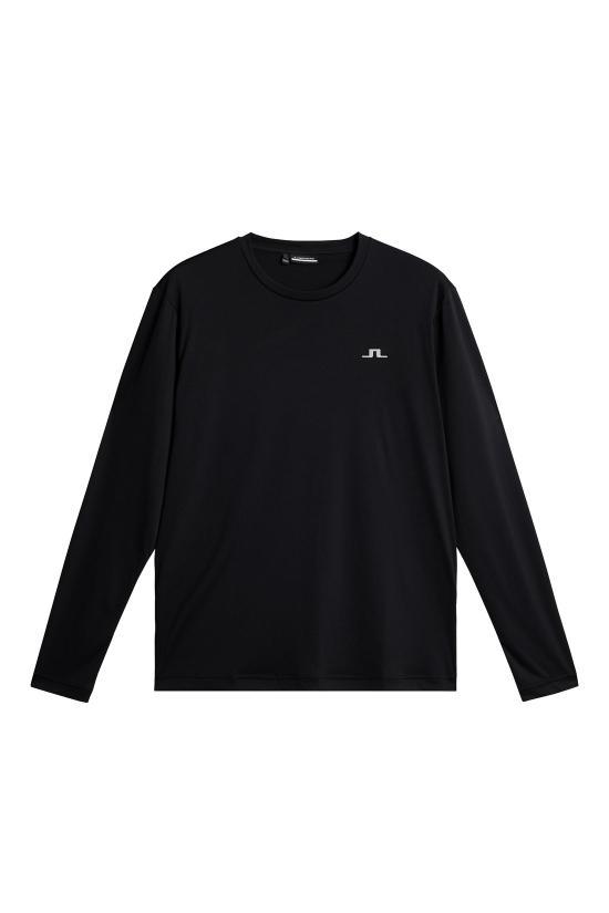 25SS 제이린드버그 트레이닝 티셔츠 AMJT126339999 BLACK DOM - J.Lindeberg