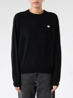 단톤 로고 패치 울 스웨터 DTD0027LMWDKNAVY DOM 썸네일 1