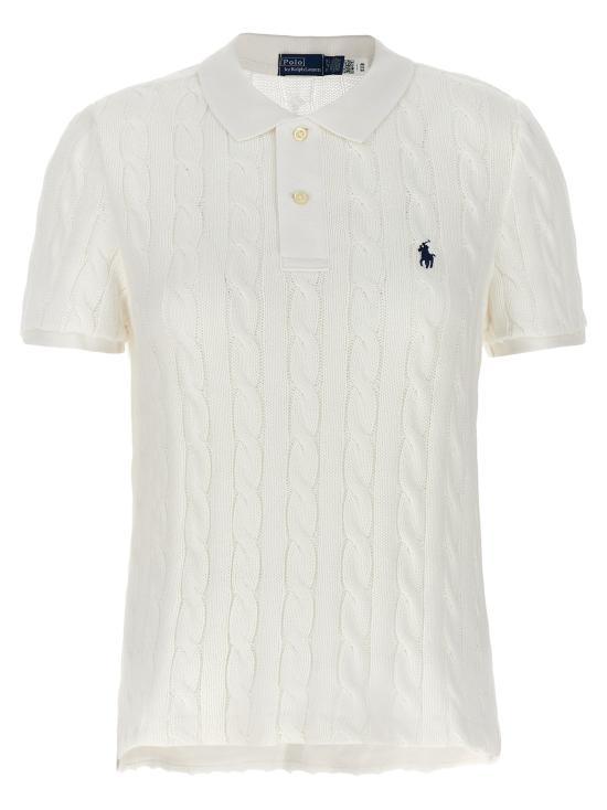 25SS 폴로 랄프로렌 폴로 티셔츠 211943010001 WHITE DOM - Polo Ralph Lauren