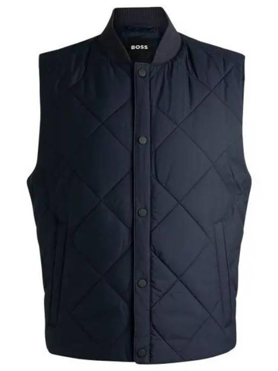 휴고보스 패딩 조끼 50518719404 BLUE DOM - Hugo Boss