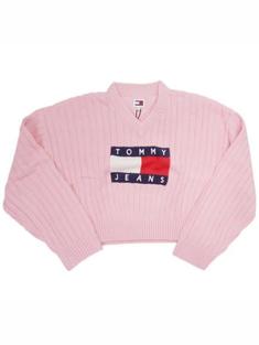 타미힐피거 스웨터 DW18528THA PINK DOM 썸네일 1