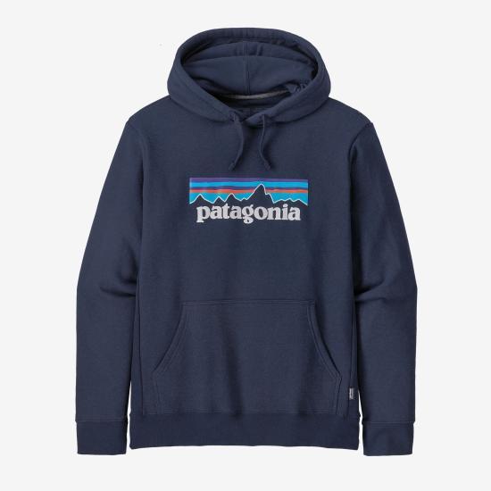 파타고니아 P 6 로고 업라이절 후드 티셔츠 39622NENA - Patagonia