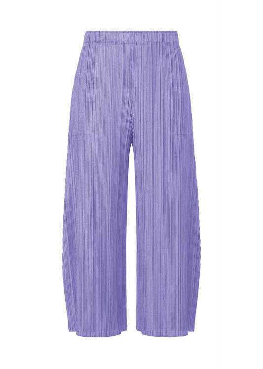 25FW 플리츠플리즈 스트레이트 팬츠 PP58JF28371 BLUE DOM - Pleats Please