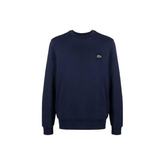 25FW 라코스테 오가닉 브러쉬드 코튼 스웨트셔츠 SH9608166 NAVY DOM - Lacoste
