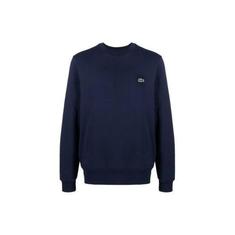 25FW 라코스테 오가닉 브러쉬드 코튼 스웨트셔츠 SH9608166 NAVY DOM 썸네일 1