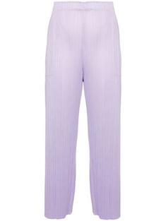 25SS 플리츠플리즈 스트레이트 팬츠 PP46JF14582 PURPLE ONION DOM 썸네일 1