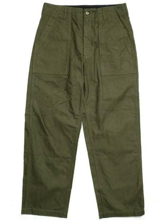 엔지니어드가먼츠 스트레이트 팬츠 24F1F004PS304BZ006 OLIVE DOM - Engineered Garments