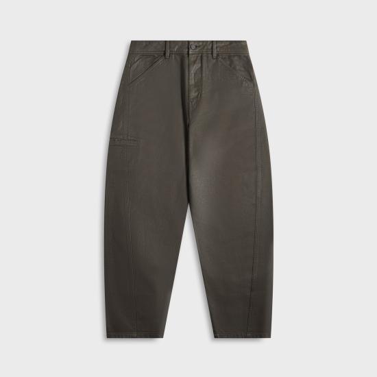 25SS 르메르 트위스티드 워크웨어 팬츠 PA1102LD1030490 DARK CHOCOLATE DOM - Lemaire