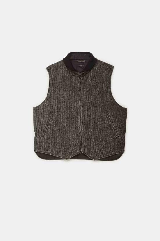 25FW 엔지니어드가먼츠 베스트 25F1C012RV117PC002 BLACK DOM - Engineered Garments