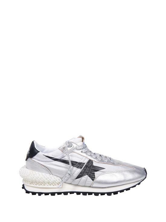 26SS 골든구스 플랫 슈즈 GWF00684F00566760246 SILVER BLACK DOM - Golden Goose