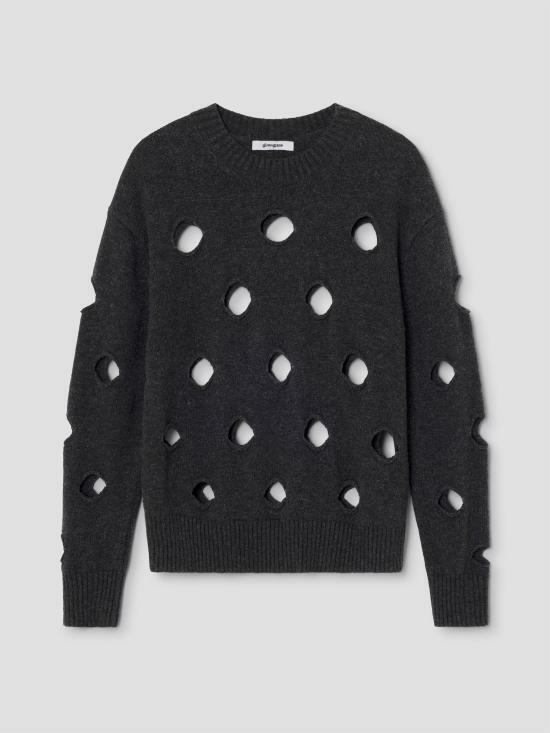 25FW 기마구아스 스웨터 DOTSJUMPERBLACK DOM - GIMAGUAS