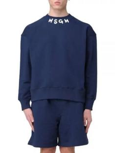 엠에스지엠 긴팔 티셔츠 3640MM11924700089 NAVY DOM 썸네일 1