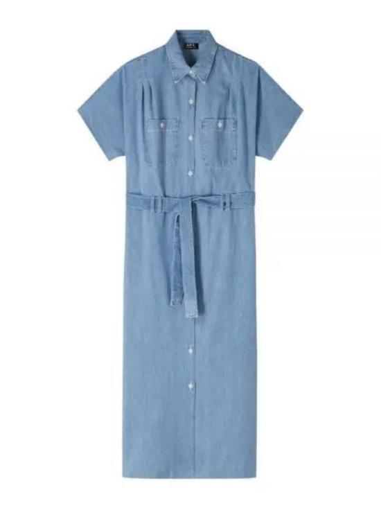 아페쎄 데님 원피스 COGXXF05959IAB DOM - A.P.C.