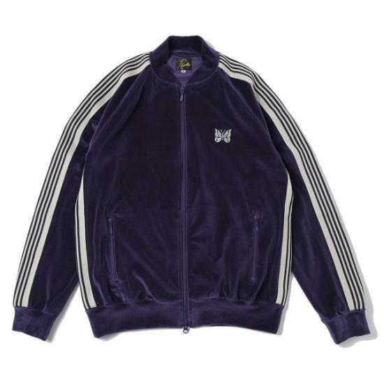 25FW 니들스 C PE 립 칼라 트랙 자켓 RW323 NAVY DOM - Needles