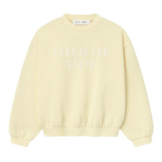 25FW 피어오브갓 플리스 집업 후디 192SP256558FGARDENYELLOW GARDEN YELLOW DOM - Fear of God