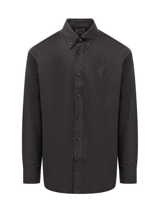 지방시 긴팔 셔츠 BM60Y11557001 BLACK DOM - Givenchy