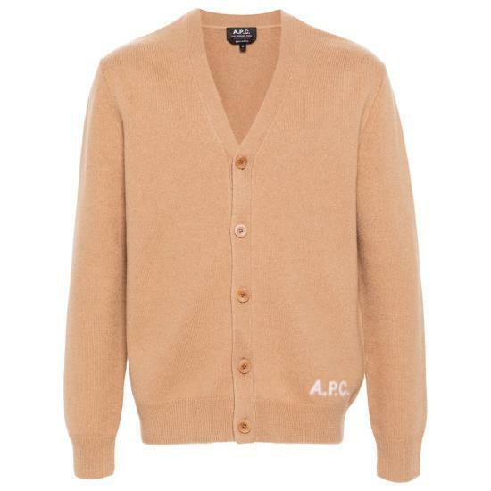 25FW 아페쎄 가디건 WVBDKH22305CAB CAMMELLO DOM - A.P.C.