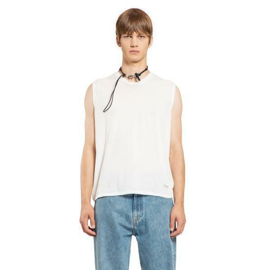 25SS 아워레가시 민소매 티셔츠 M2256BWH WHITE DOM - Our Legacy