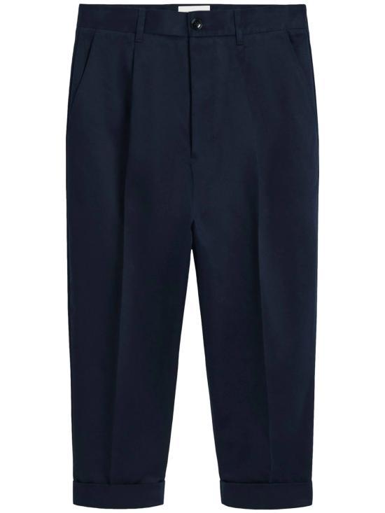 25SS 아미 스트레이트 팬츠 HTR121CO01034011 NAVY BLUE DOM - Ami
