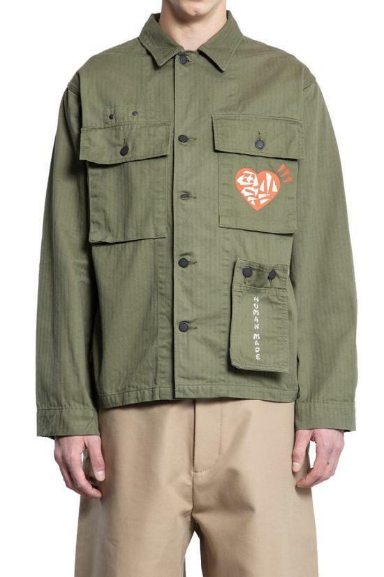 25SS 휴먼메이드 자켓 HM29SH004OLIVEDRAB OLIVE DRAB DOM - Human Made