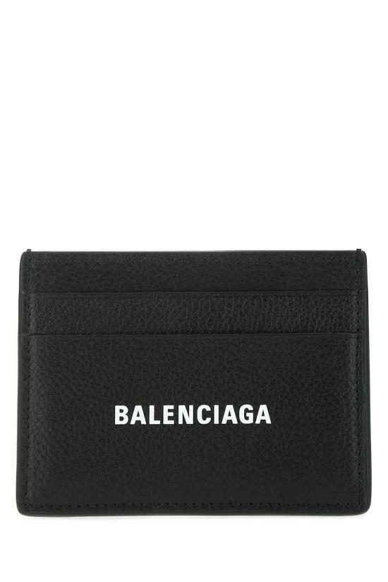 26SS 발렌시아가 캐쉬 카드 홀더 5943091IZI31090 BLACK DOM - Balenciaga