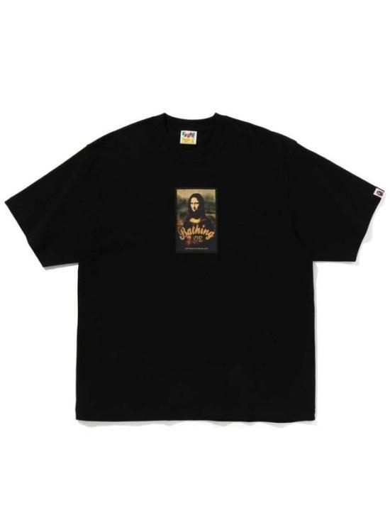 베이프 반팔 티셔츠 1K30110336BLACK DOM - Bape