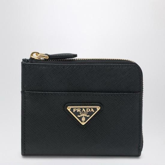 26SS 프라다 명함지갑 1ML060QHHF0002 BLACK DOM - Prada