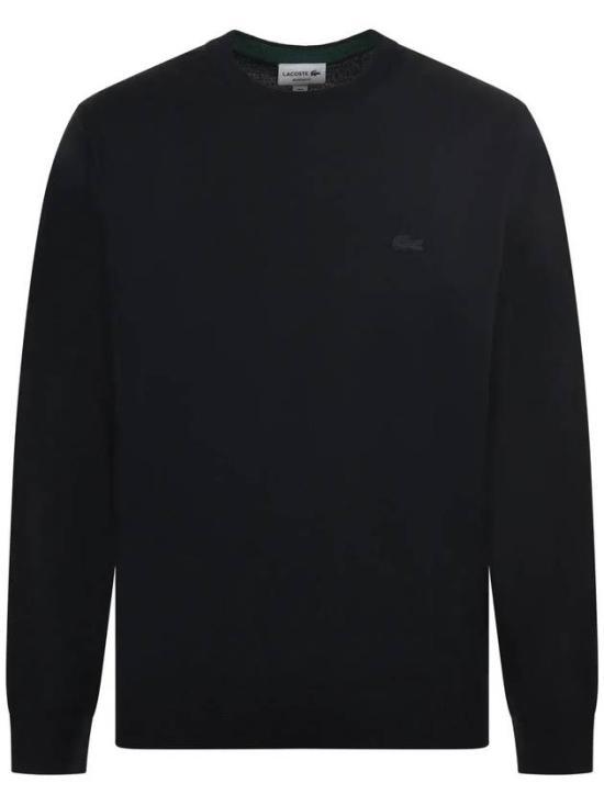 라코스테 메리노울 크루넥 스웨터 AH1969031 DOM - Lacoste