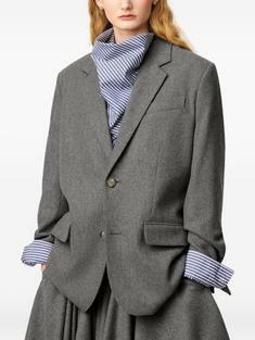 25FW 아미 수트 자켓 FBV001WV0058050 GRAY DOM 썸네일 2