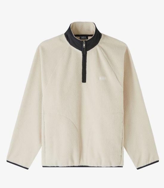 25SS 아페쎄 긴팔 티셔츠 PSAIFM27970AAC WHITE DOM - A.P.C.