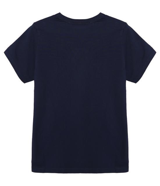 메종키츠네 반팔 티셔츠 FW00107KJ0010NAP480 NAVY DOM - Maison Kitsune