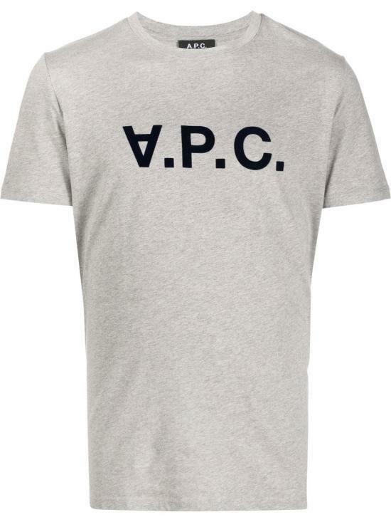 아페쎄 반팔 티셔츠 COEZBH26943PLB GRAY DOM - A.P.C.