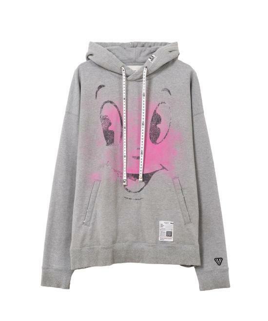 25FW 메종 미하라 야스히로 후드 티셔츠 J15HD731GRAY DOM - Mihara Yasuhiro