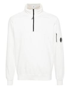 씨피 컴퍼니 라이트 플리스 하프집 스웨트 셔츠 16CMSS035A002246G103 GAUZE WHITE DOM 썸네일 1
