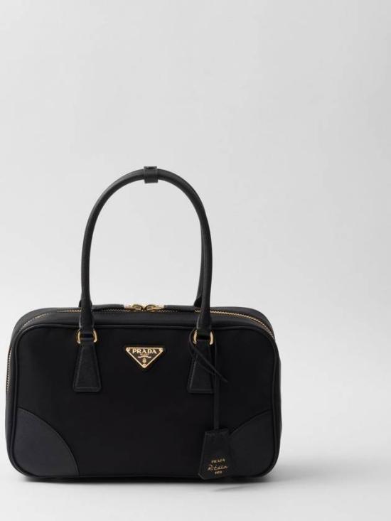 프라다 리에디션 1978 리나일론 미다엄 토트백 1BB115R064F0002 BLACK DOM - Prada