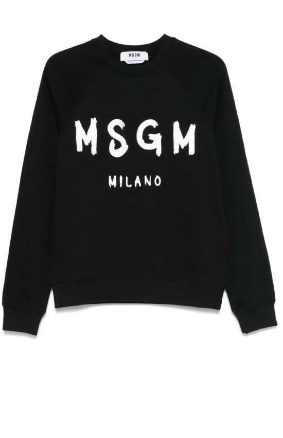25FW 엠에스지엠 긴팔 티셔츠 2000MDM51330000099 BLACK DOM - MSGM