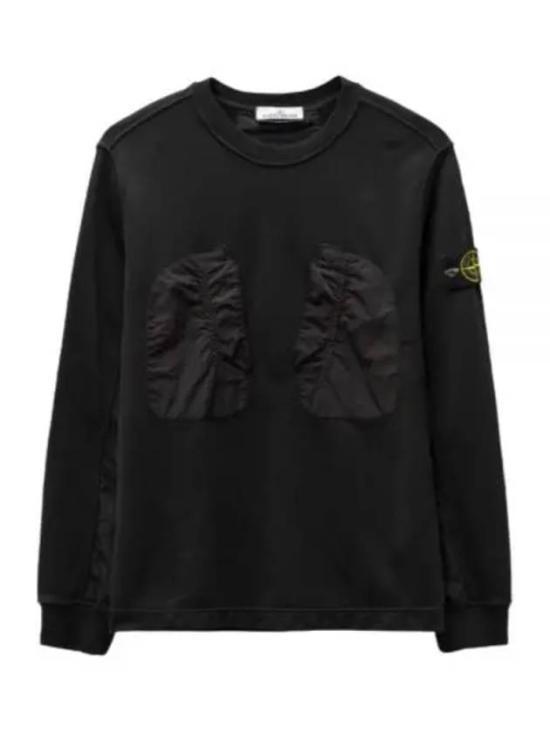 스톤 아일랜드 긴팔 티셔츠 781563954V0029 BLACK DOM - Stone Island