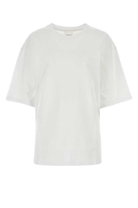 이자벨마랑 반팔 티셔츠 TS0079HBA2N09H20WH WHITE DOM - Isabel Marant