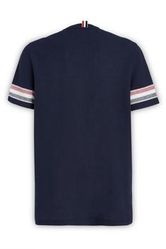 톰브라운 반팔 티셔츠 MJS204AJ0046415 NAVY DOM 썸네일 2