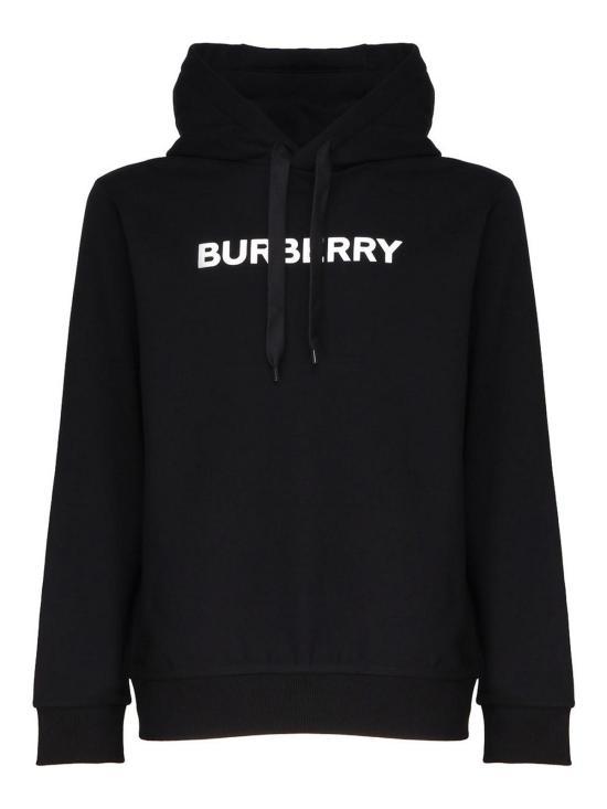 버버리 로고 프린트 코튼 후드 8083392 DOM - Burberry