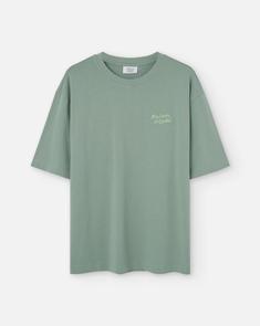 25SS 메종키츠네 반팔 티셔츠 OM00123KJ01190078 VERT DE GRIS DOM 썸네일 1