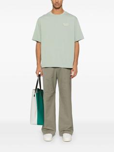 25SS 메종키츠네 반팔 티셔츠 OM00123KJ01190078 VERT DE GRIS DOM 썸네일 4