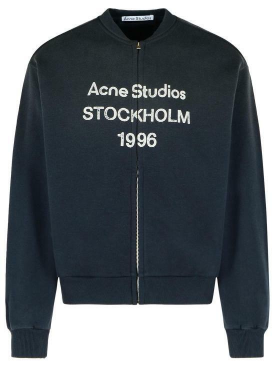 26SS 아크네 스튜디오 긴팔 티셔츠 CI0189900 BLACK DOM - Acne Studios